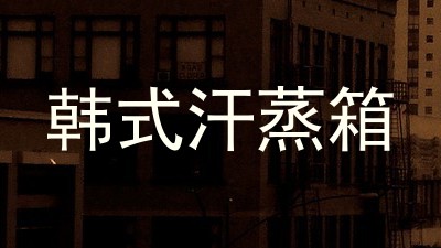 韩式汗蒸箱