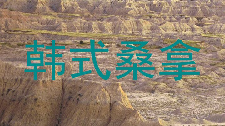 韩式桑拿