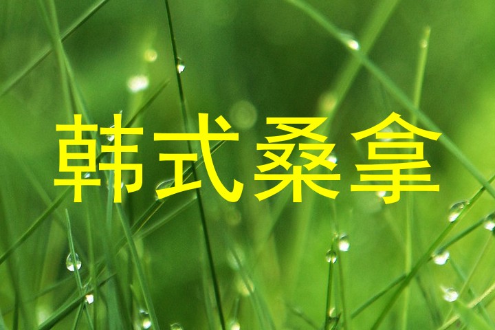韩式桑拿