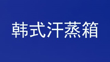 韩式汗蒸箱