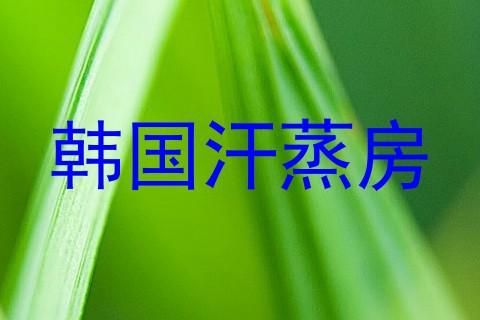 韩国汗蒸房
