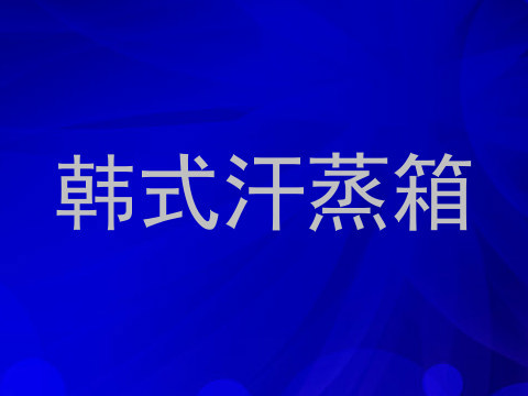 韩式汗蒸箱