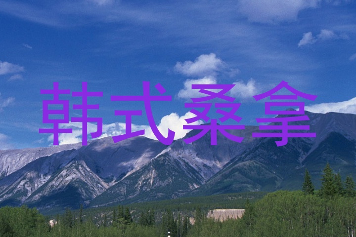 韩式桑拿