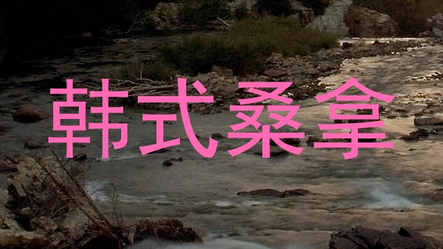 韩式桑拿
