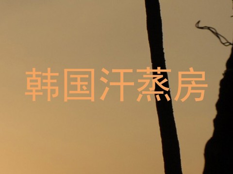 韩国汗蒸房