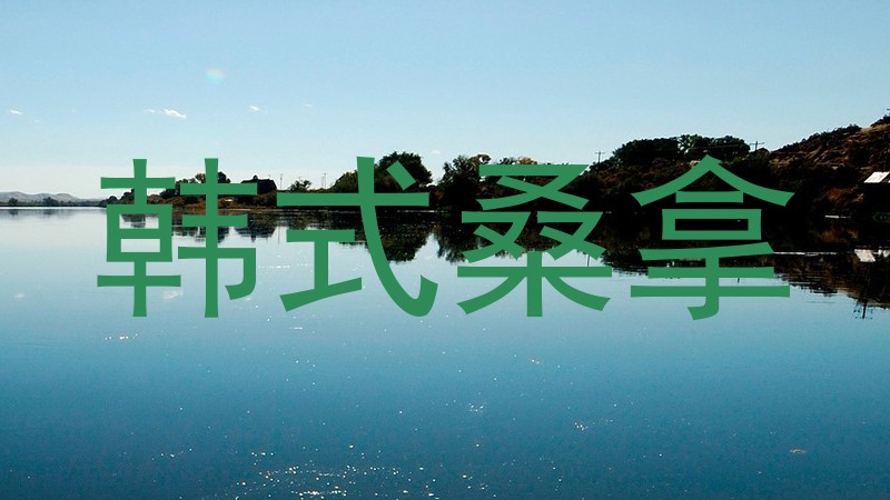 韩式桑拿