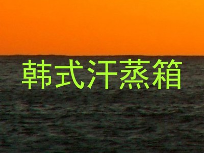 韩式汗蒸箱