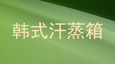 韩式汗蒸箱