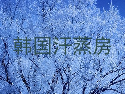 韩国汗蒸房