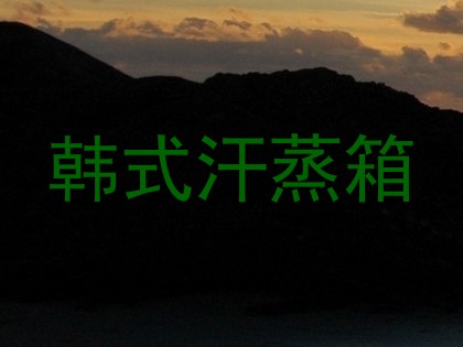 韩式汗蒸箱