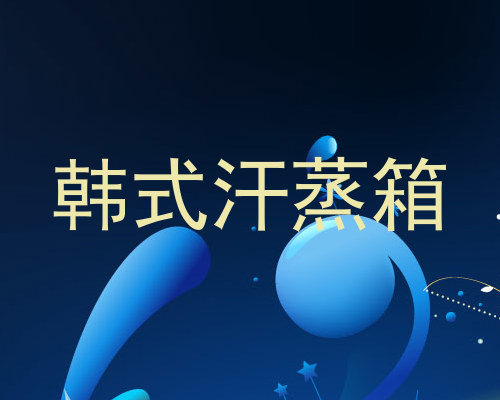 韩式汗蒸箱
