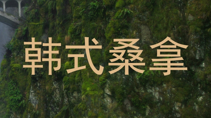 韩式桑拿