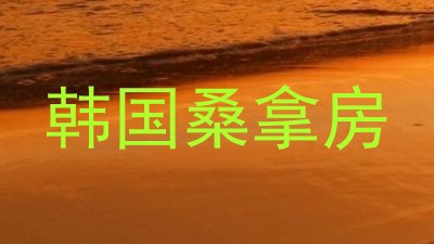 韩国桑拿房