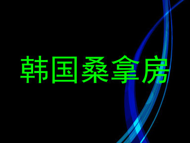 韩国桑拿房