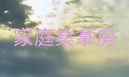 家庭桑拿房