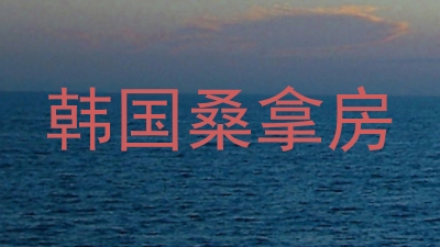 韩国桑拿房