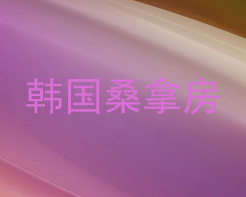 韩国桑拿房