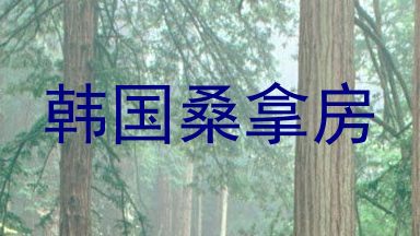 韩国桑拿房
