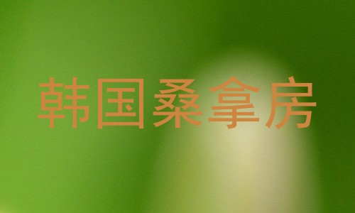 韩国桑拿房