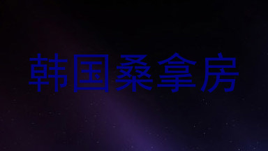 韩国桑拿房