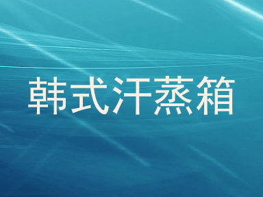 韩式汗蒸箱