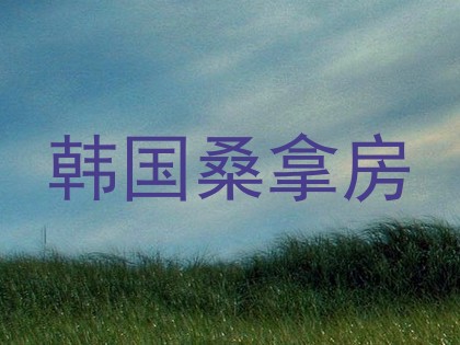 韩国桑拿房
