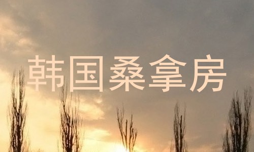 韩国桑拿房