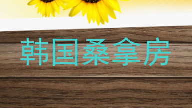 韩国桑拿房