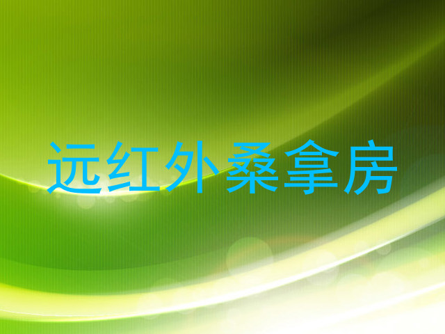 远红外桑拿房