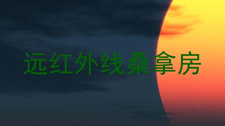 远红外线桑拿房