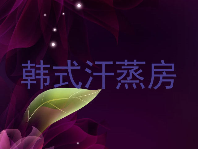 韩式汗蒸房