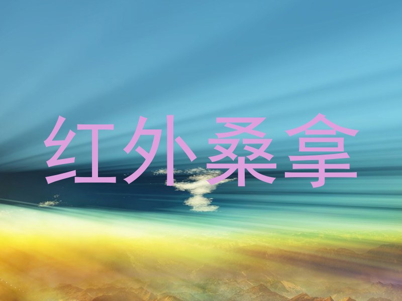 红外桑拿