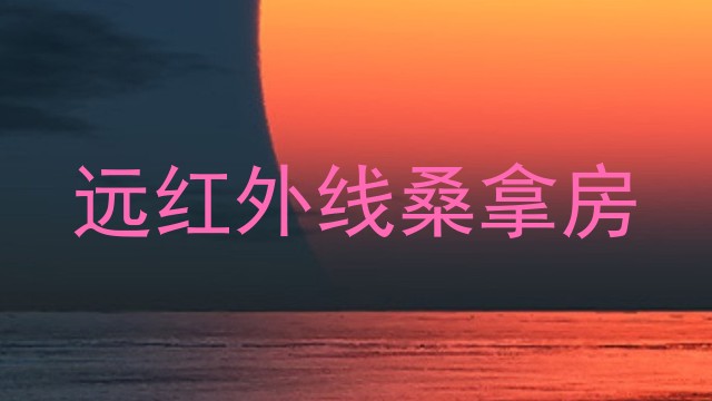 远红外线桑拿房