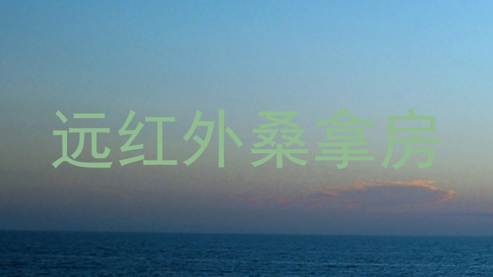 远红外桑拿房