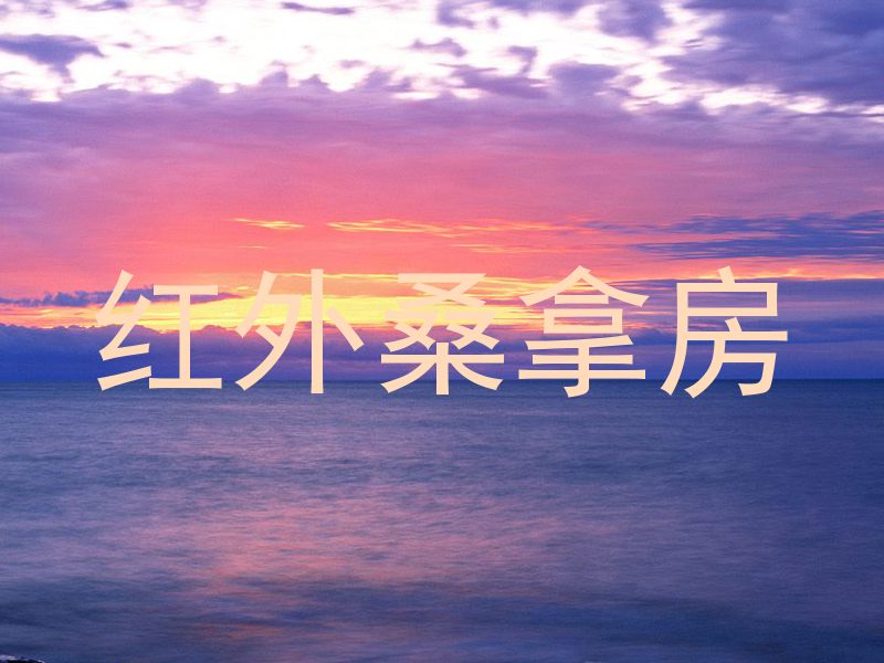 红外桑拿房