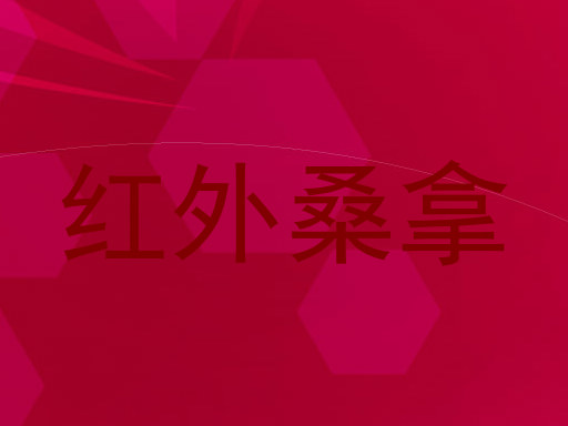 红外桑拿
