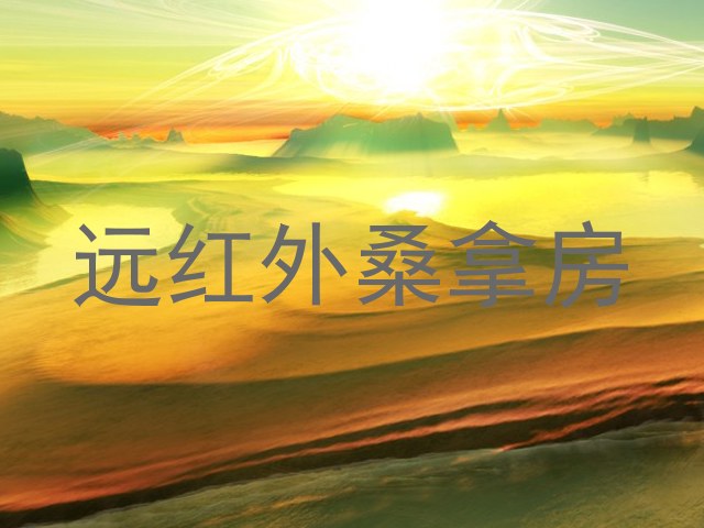 远红外桑拿房
