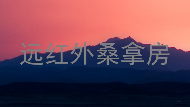 远红外桑拿房