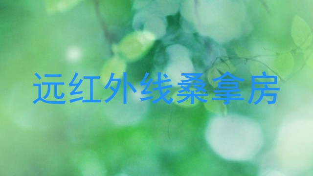 远红外线桑拿房