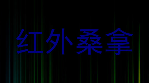 红外桑拿