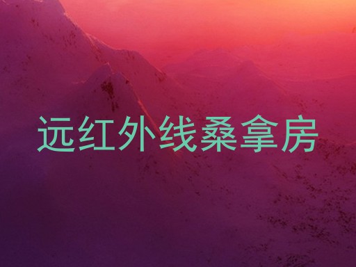 远红外线桑拿房