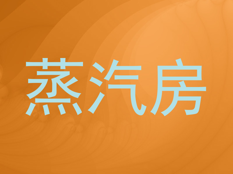 蒸汽房