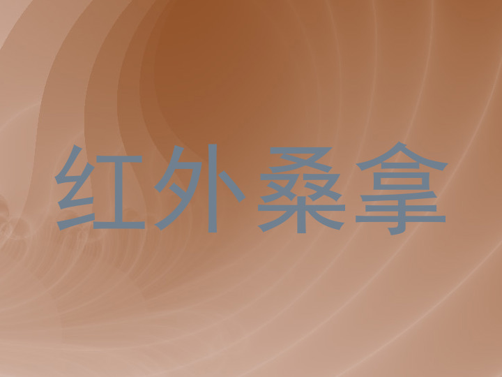 红外桑拿