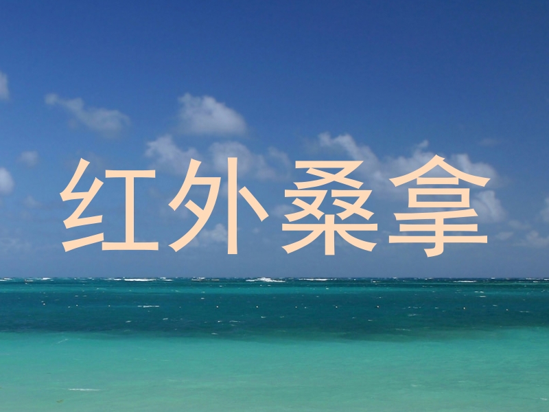 红外桑拿