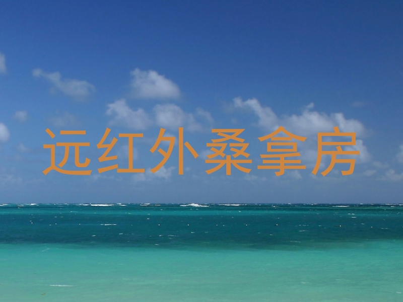 远红外桑拿房
