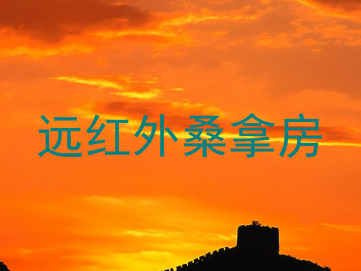 远红外桑拿房