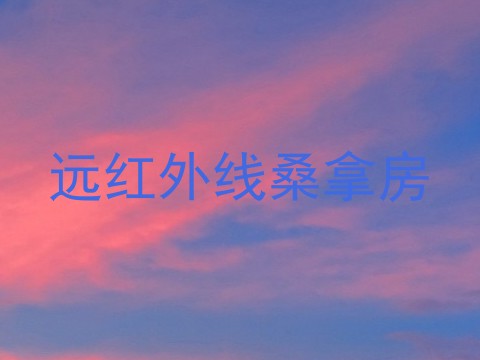 远红外线桑拿房