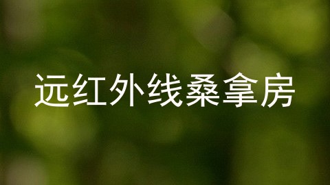 远红外线桑拿房