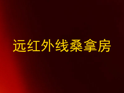 远红外线桑拿房