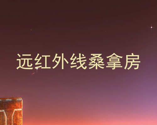 远红外线桑拿房